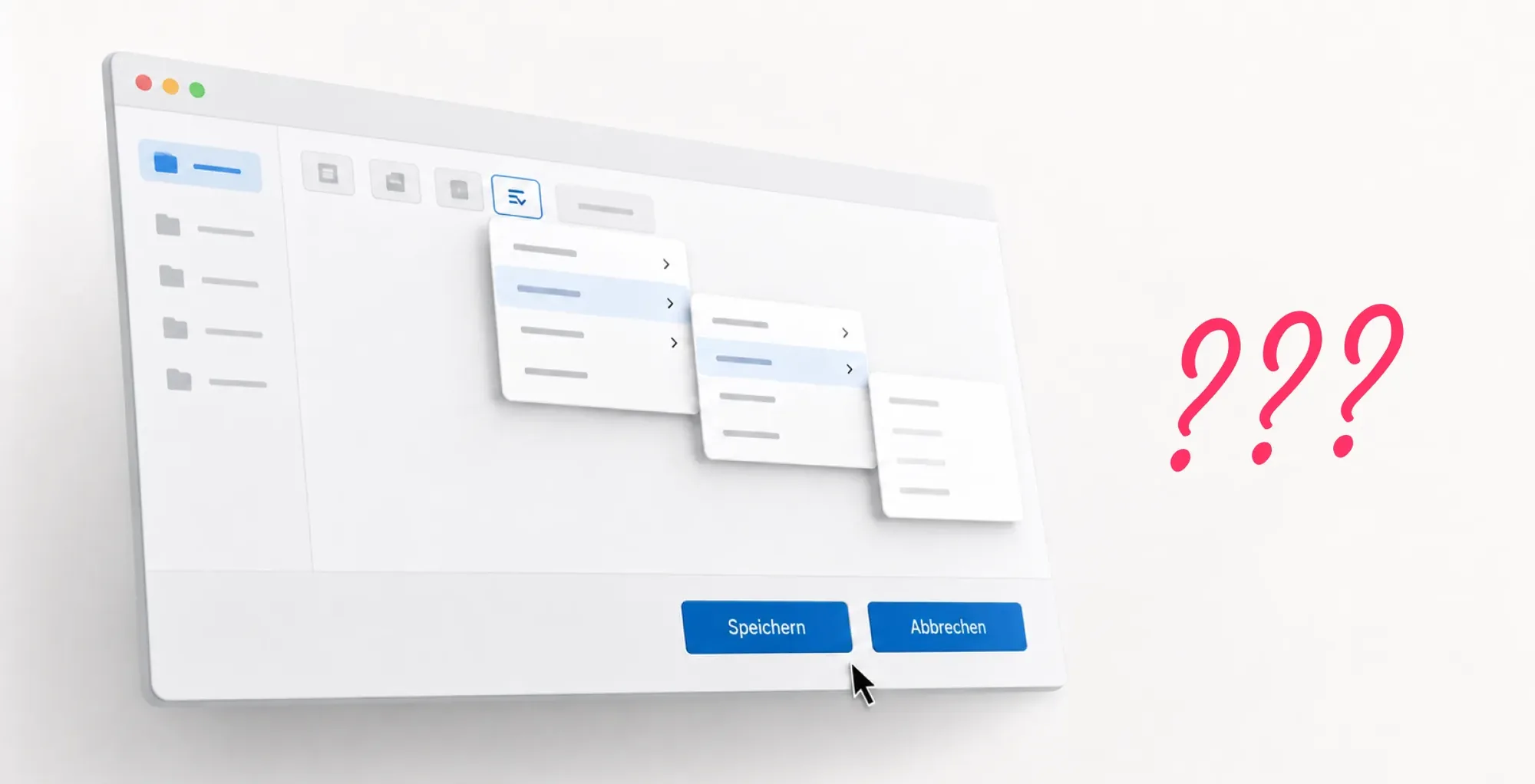 Norman-Tür im User Interface