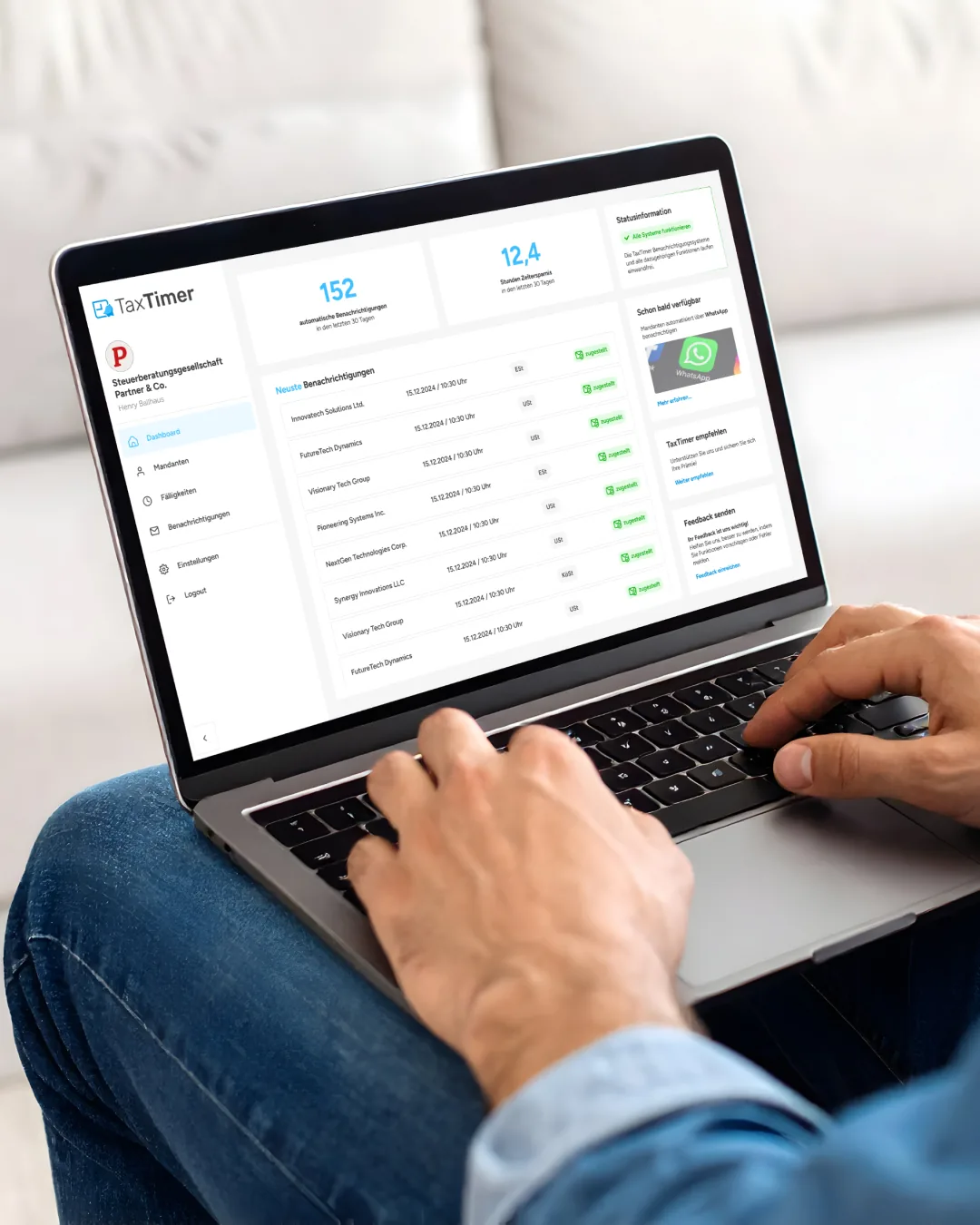 TaxTimer-Produktbild